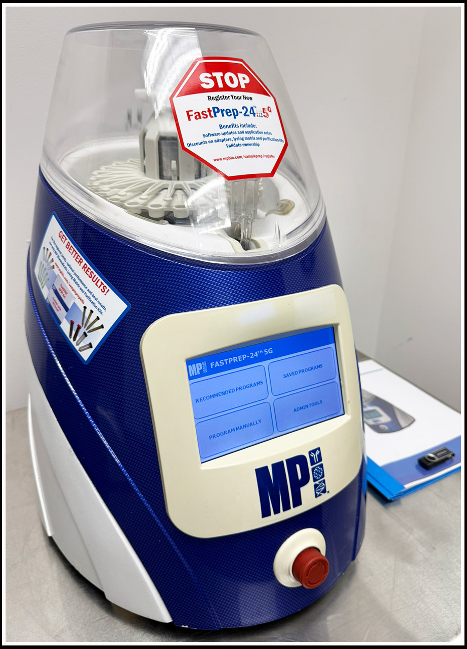 MP FastPrep 24 5G Bead Tissue Homogenizer W WARRANTY