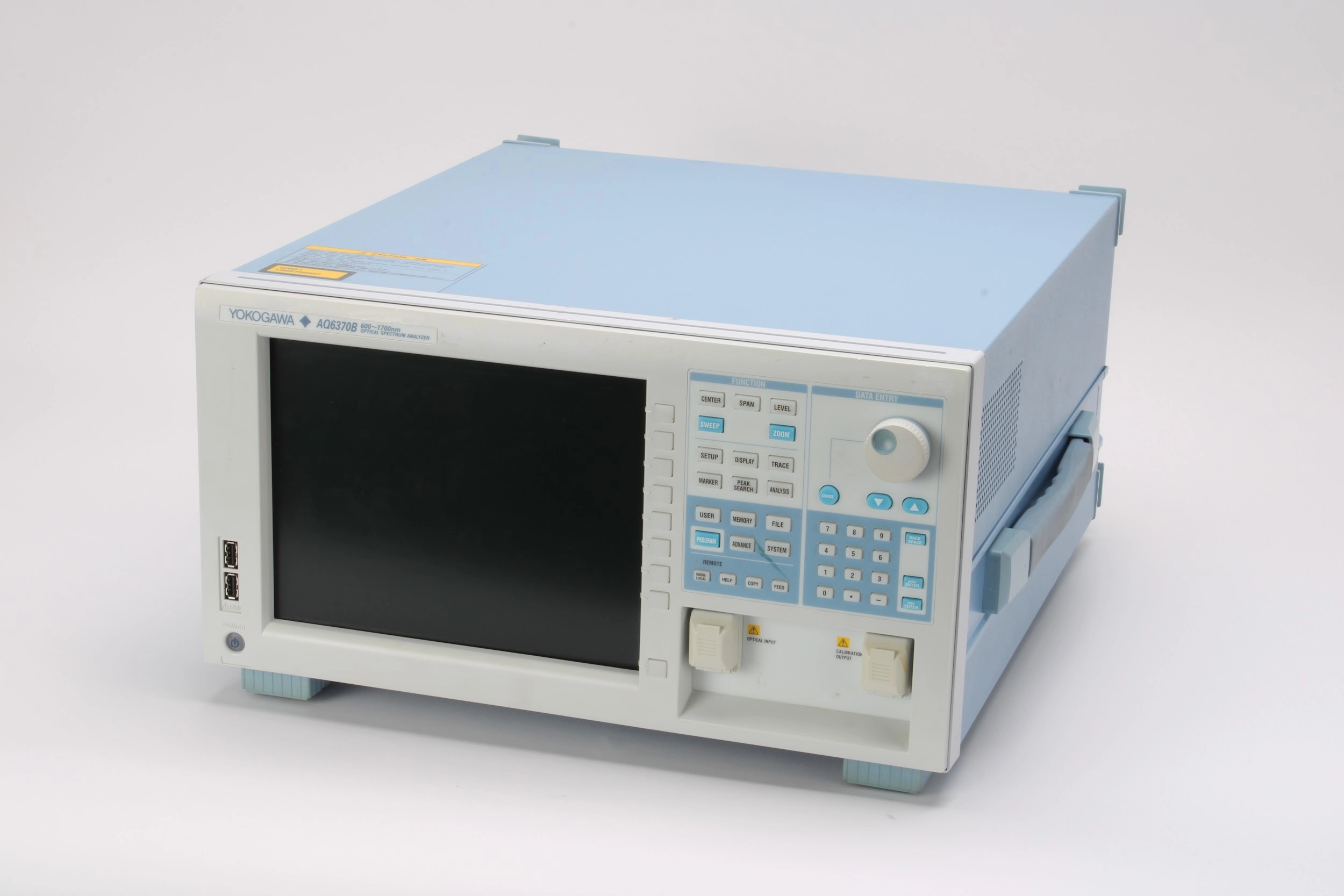 Yokogawa AQ6370B 735302-D/FC/RFC Optical Spectrum Analyzer 600-1700nm - No Opt