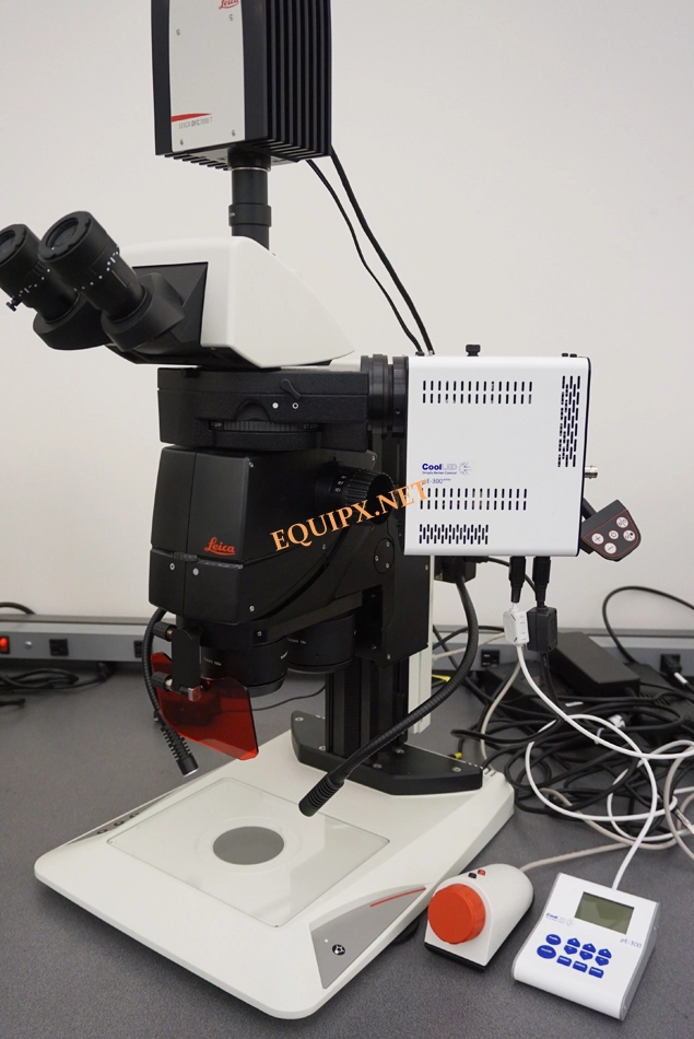 Leica M205FCA Fluorescence microscope with DFC 7000T camera and Cool LED pE300 (5041)