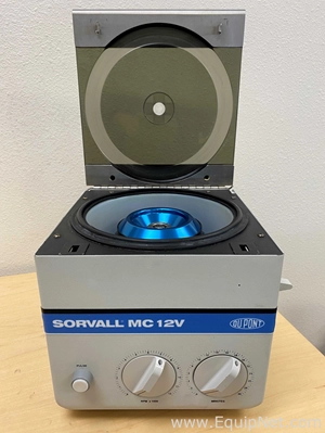 Lot 596 Listing# 1025264 DuPont Sorvall MC12V Laboratory Centrifuge