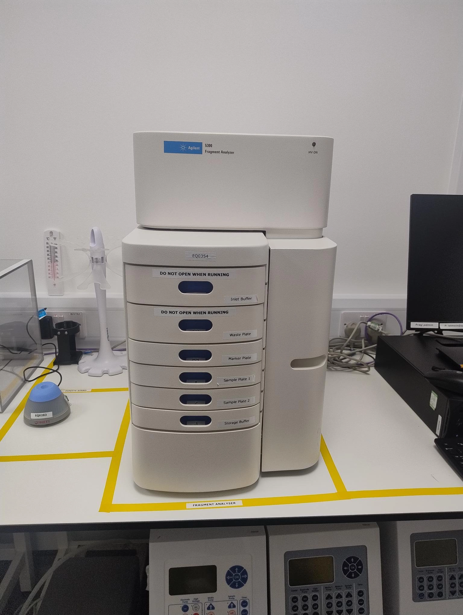 Agilent 5300 Fragment Analyzer System Lab