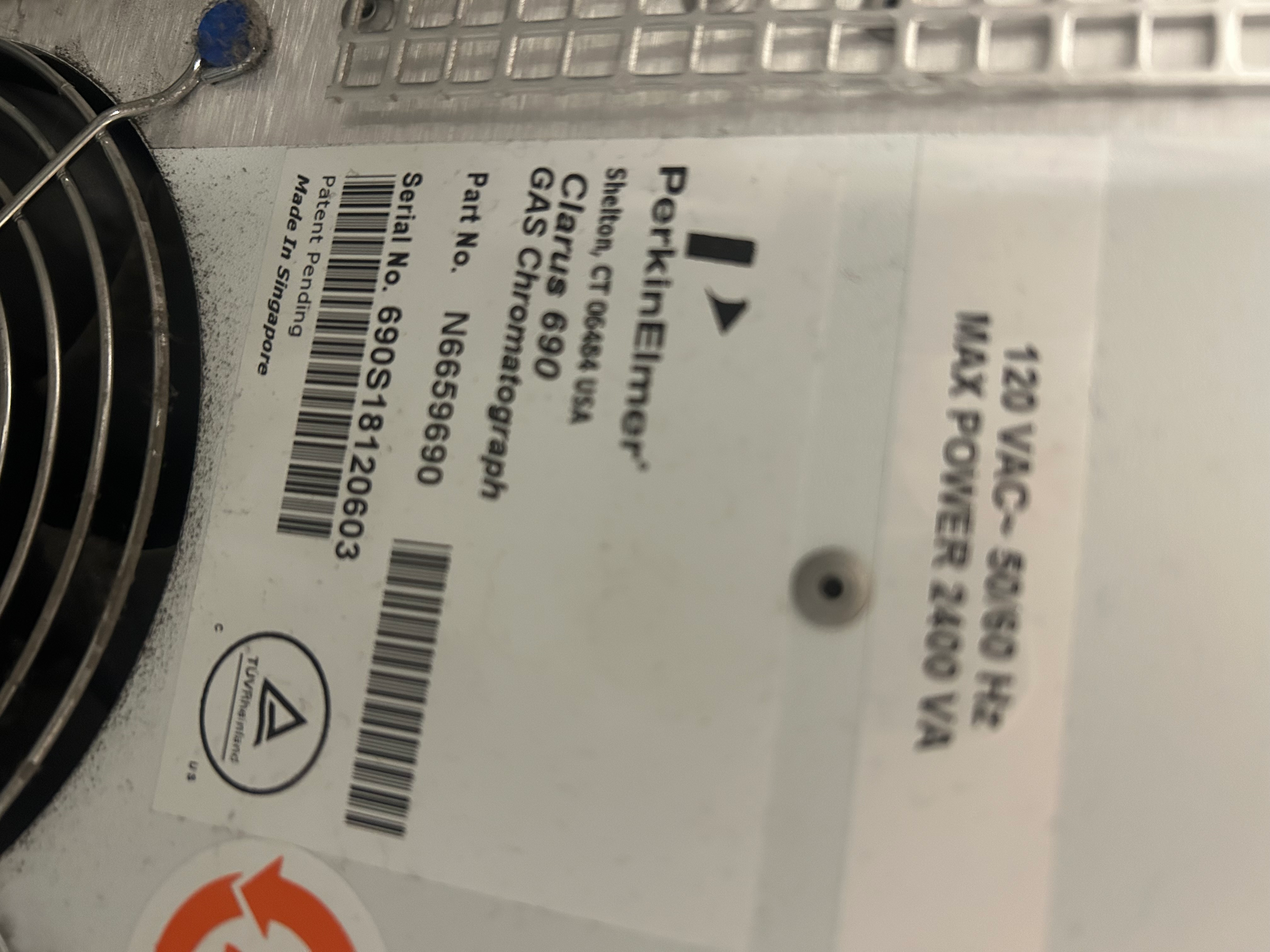 Perkin Elmer 2019 Gas chromatography mass spectrometry