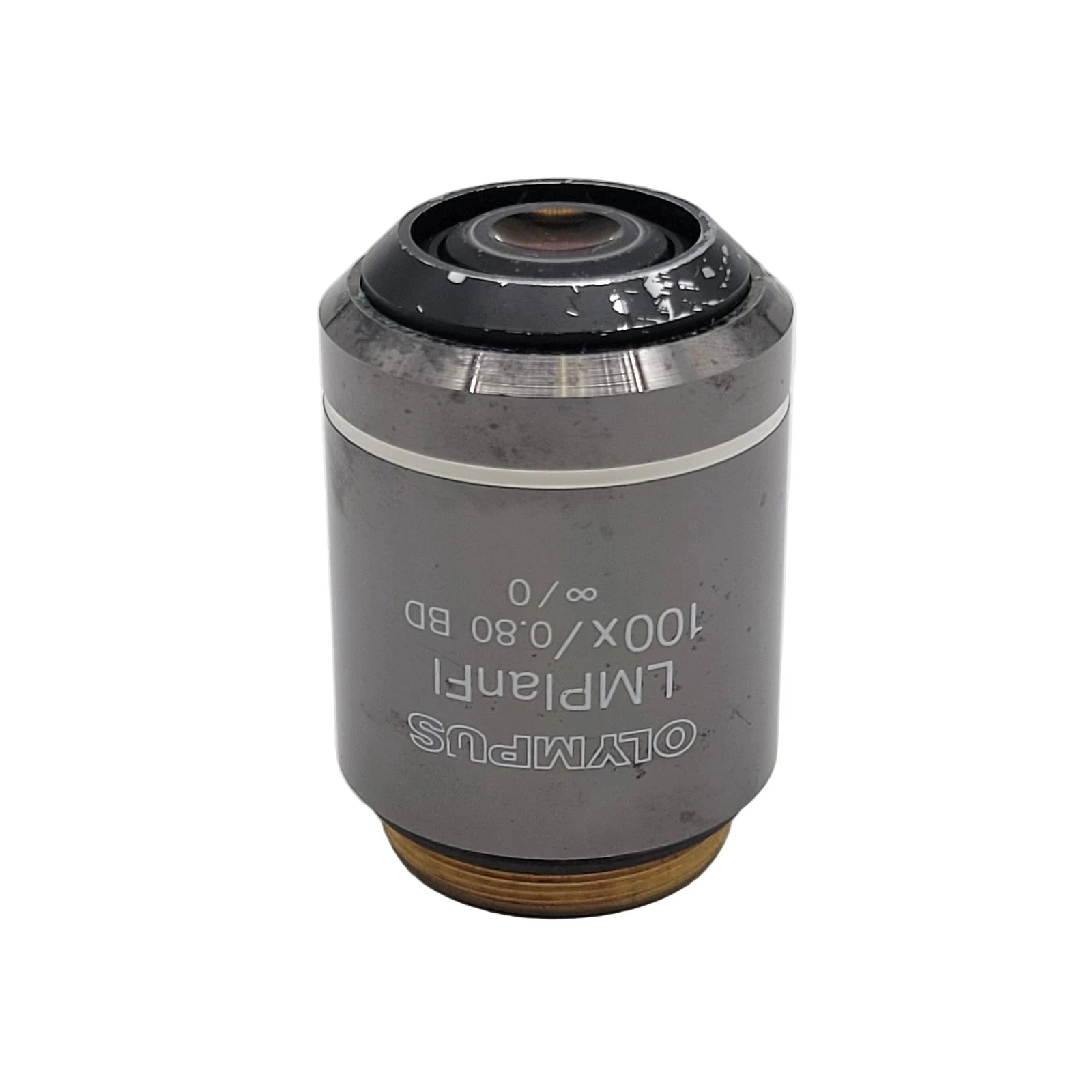 Olympus Microscope Objective LMPlanFl 100x BD Brightfield Darkfield