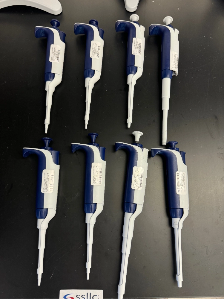 Rainin Pipet-Lite XLS Single Channel Pipettes - Quantity 8