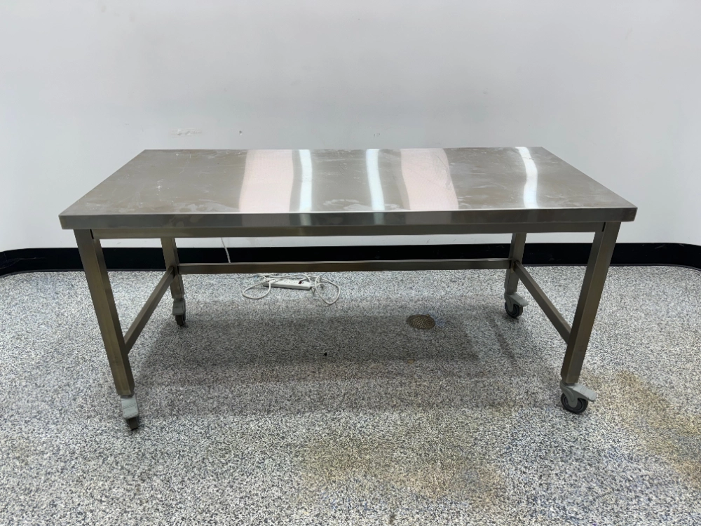 6' Portable Stainless Steel Table