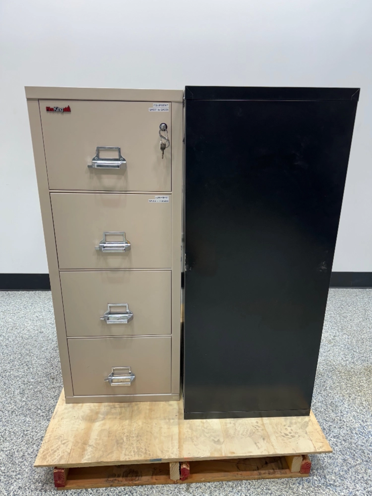 Fire King Filing Cabinets - Quantity 2