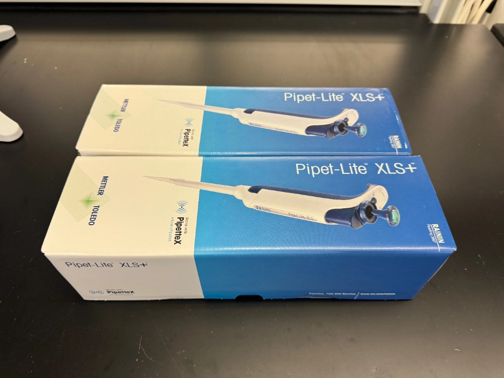 Unused Rainin Pipet-Lite XLS Single Channel Pipettes - Quantity 2