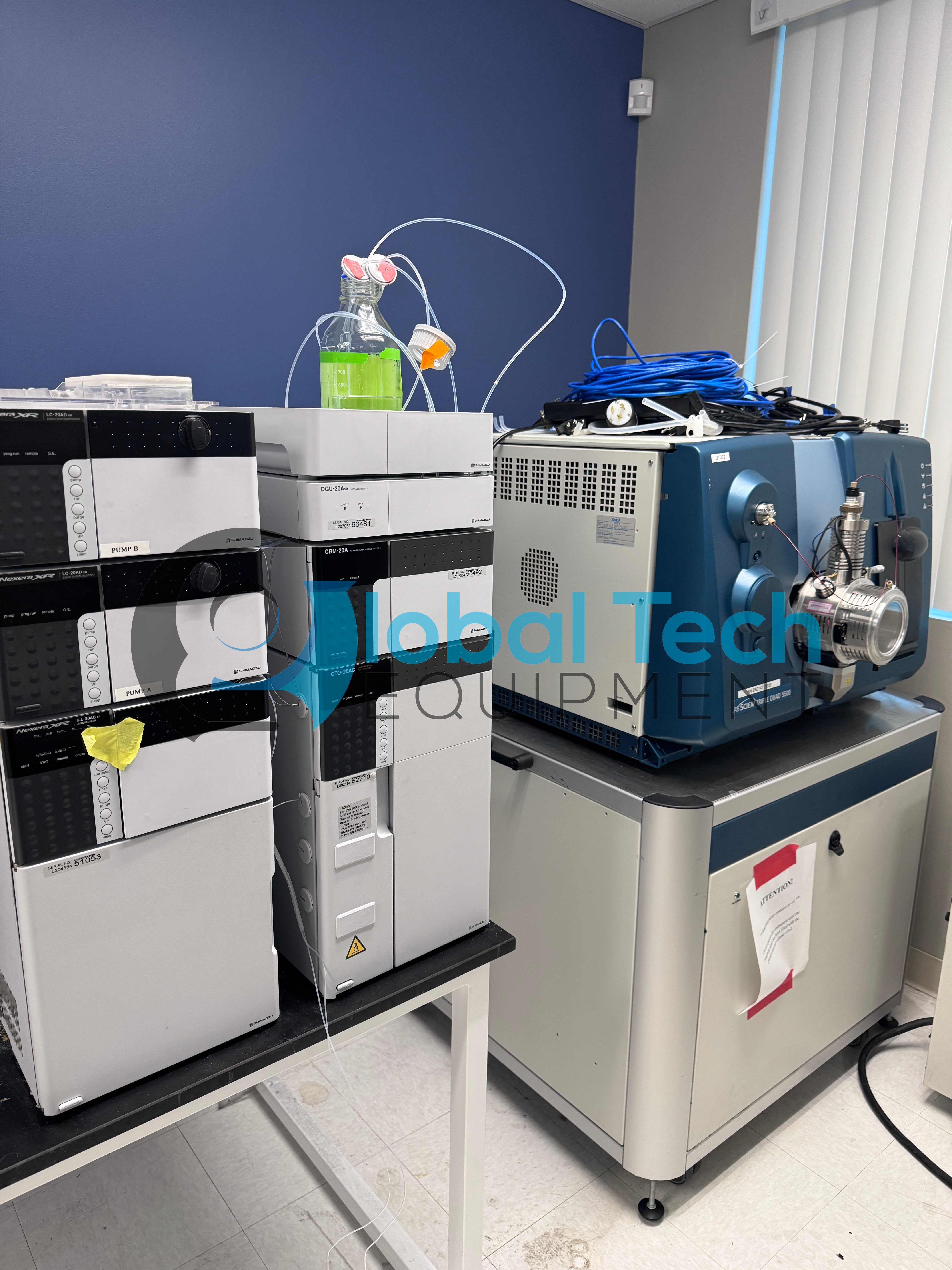 2016 Sciex 5500 QTrap Mass Spectrometer LCMS/MS with Shimadzu UFLC