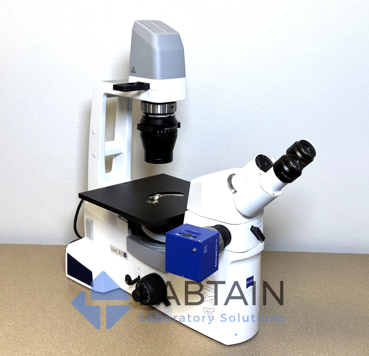 Zeiss AXIO Vert.A1 Inverted Microscope  \  Axiocam