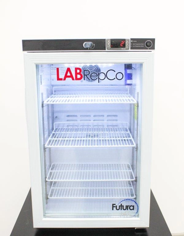 LabRepco LHP-3-URG Futura Silver Series PRIME 2.5 Cu. Ft. Undercounter Laboratory Refrigerator | Freestanding | Glass Door - 3374987