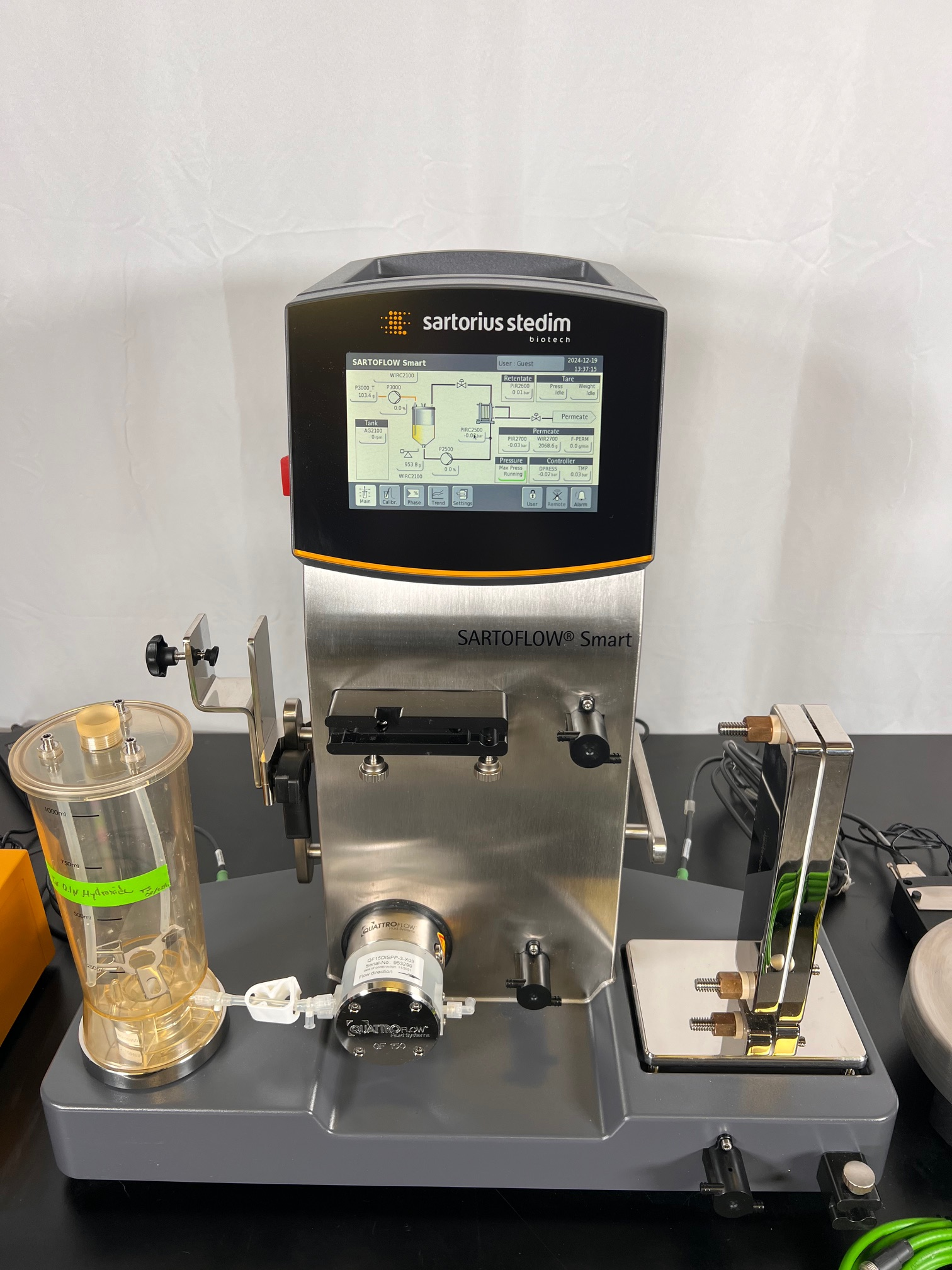 Sartorius Sartoflow Smart Small-Scale Benchtop Crossflow TFF System ...