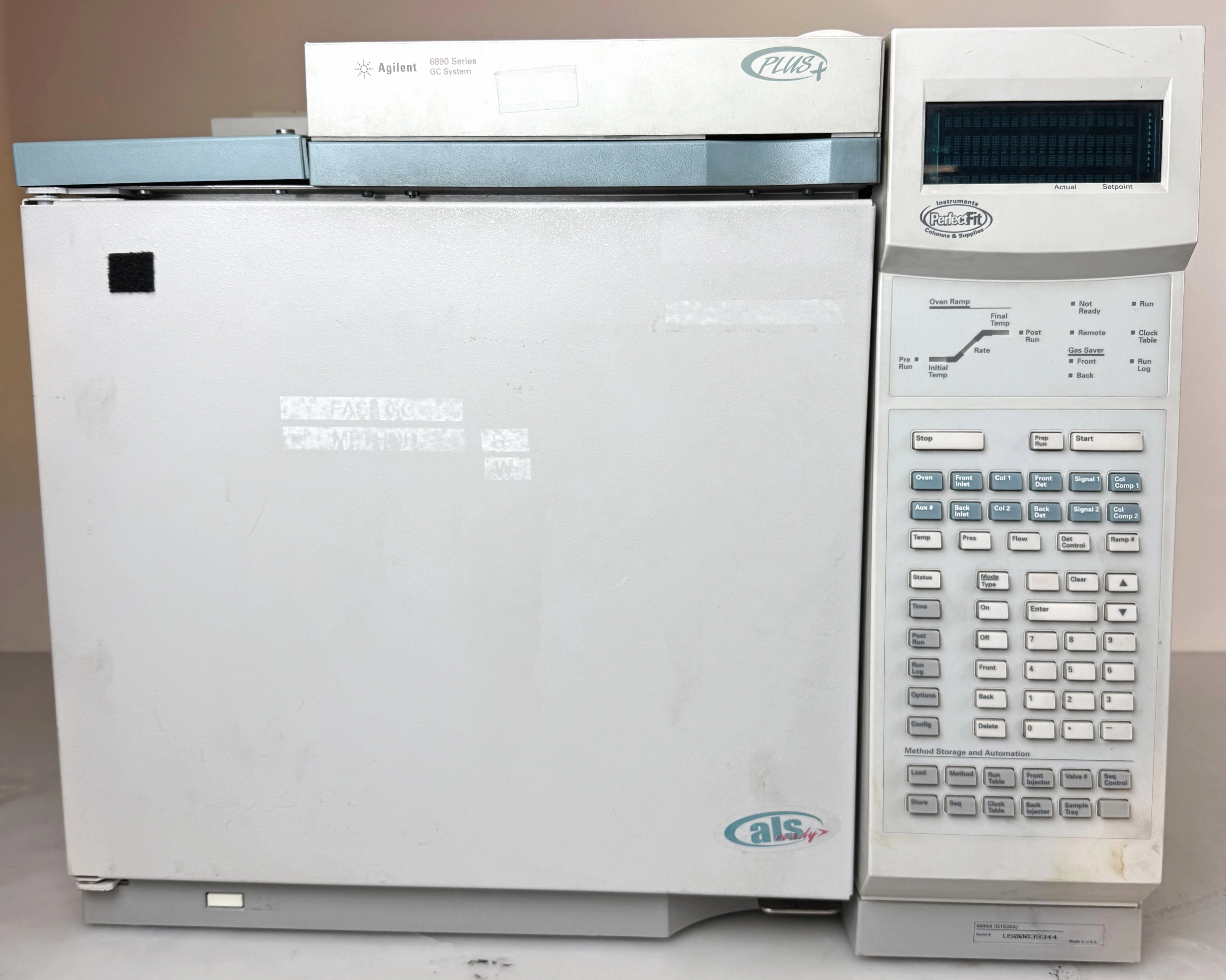 Agilent 6890A Plus (G1530A) Gas Chromatograph