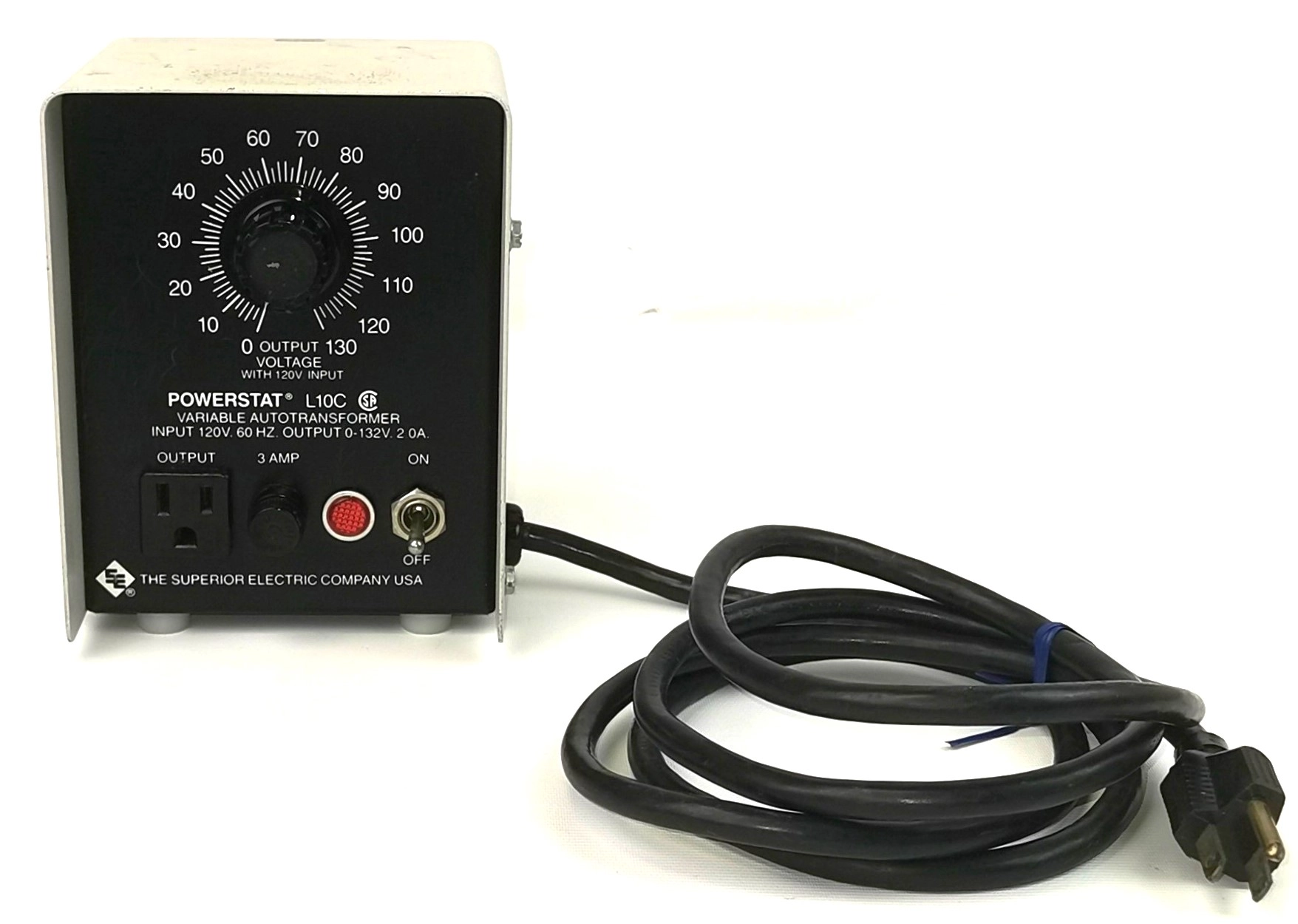 Superior Electric Powerstat L10C Variable Autotransformer