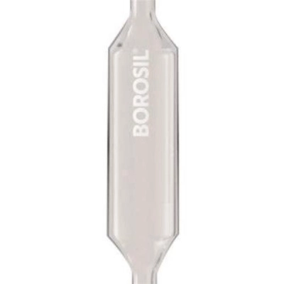 Bellco Borosil Volumetric Pipette Bulb Class B ASTM 969 USP Type I 6mL, 10/CS 4528-00859