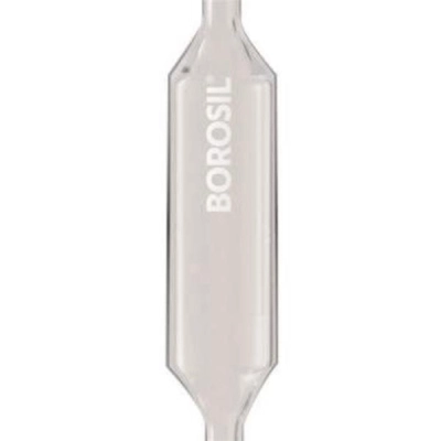 Bellco Borosil Volumetric Pipette Bulb Class A ASTM 969 USP Type I Ind Cert 20mL, 10/CS 4528-01138