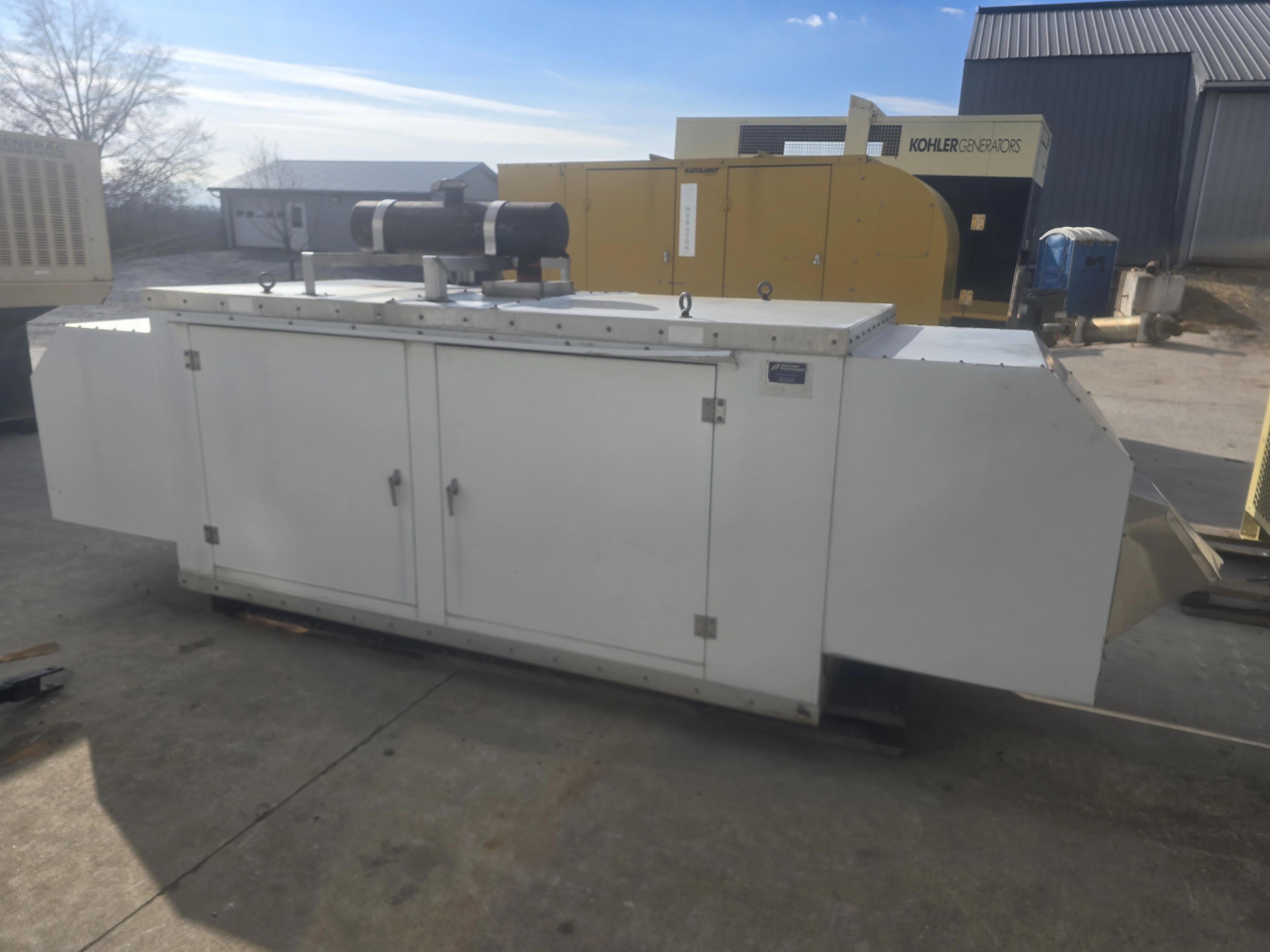 50KW Kohler Generator 460 Ford w/ Sound Encl. 1122Hrs LOAD TESTED '96 Propane