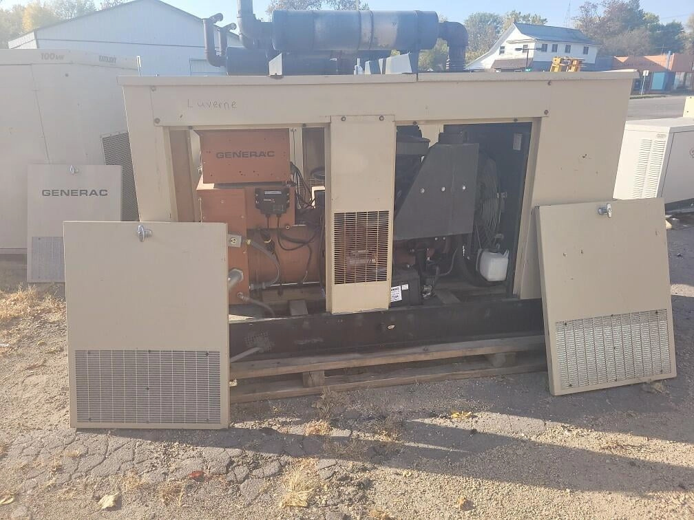 35KW Generac Natural Gas Generator Tested &amp; Working-ZZ(S6LLST7867)