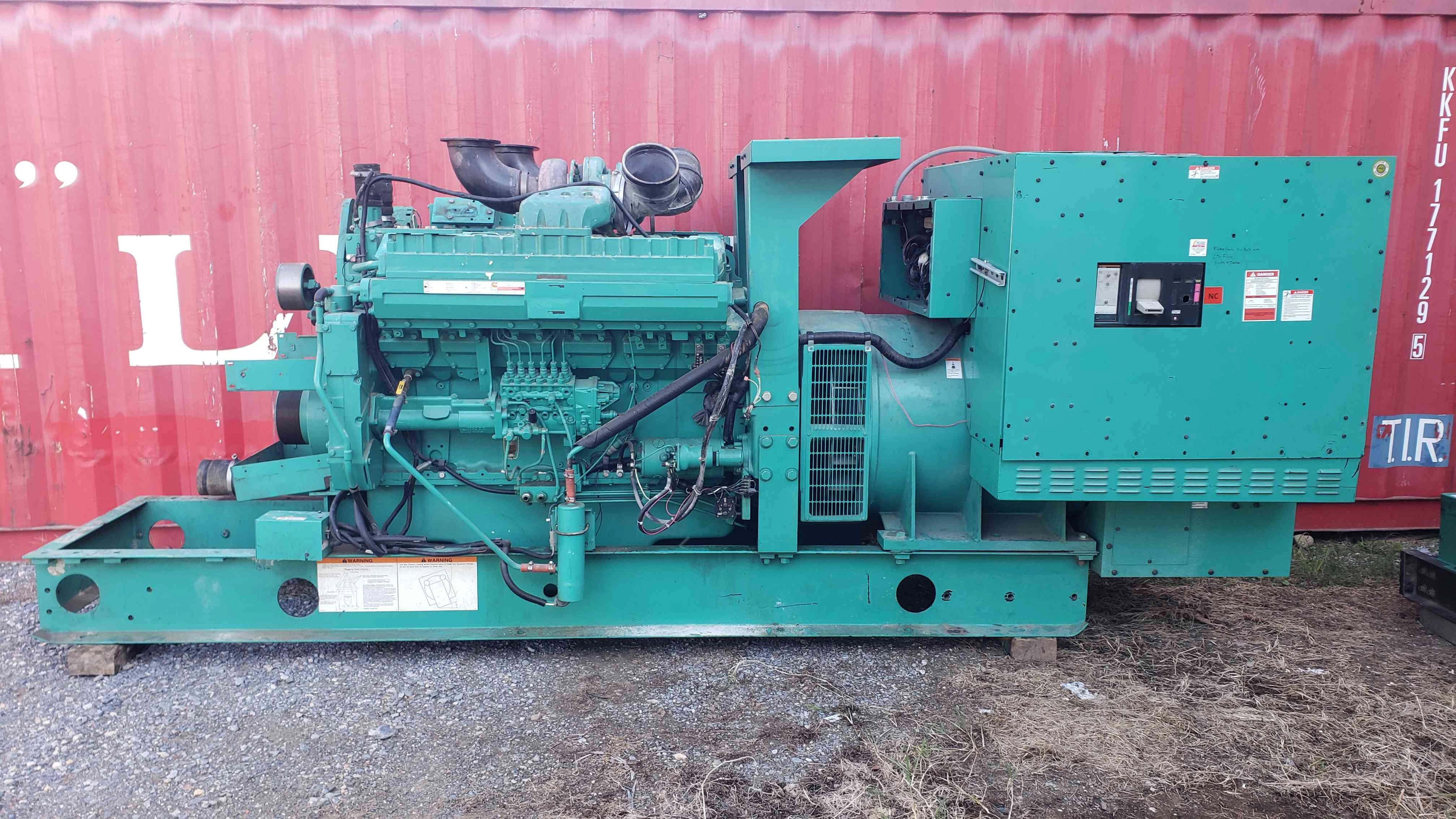 750KW ONAN DFHA-3378527 277/480 1127A 3PH Diesel AS-IS 204 Hrs (104539)