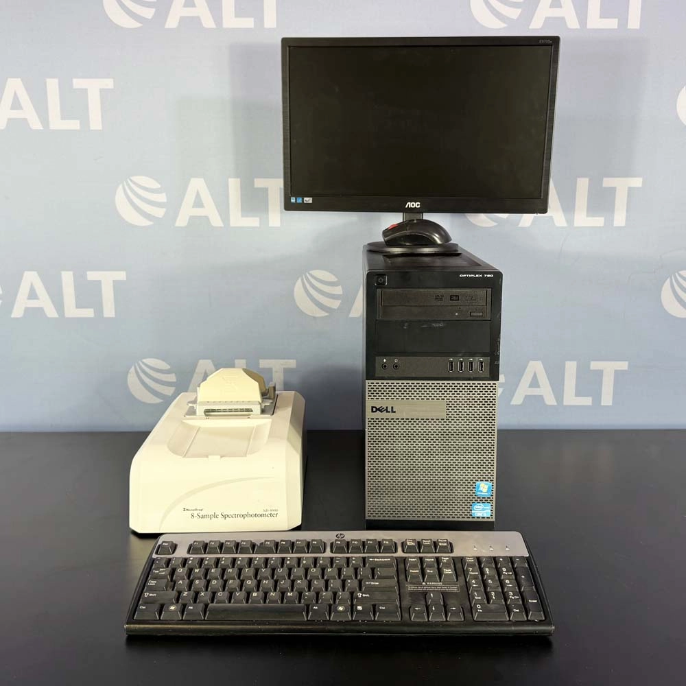 NanoDrop Technologies  ND-8000 UV/Vis 8-Sample Spectrophotometer With PC