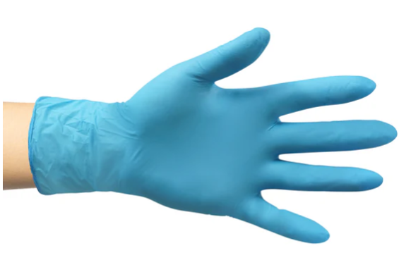 Blue Nitrile Powder-Free Disposable Gloves - 4 Mil, 2XL, 1000/cs - Bulk Available