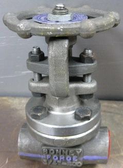 BONNEY FORGE &frac34;" 800 THREADED/SOCKET F9 GATE VALVE, FIG HL 1A-LE BODY F9, DISC: CR13, STEM: CR13, GAT