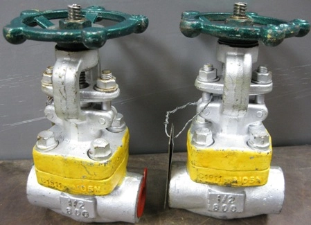 XANIK ½" 800 SOCKET/THREADED A105 GATE VALVE, MONEL TRIM TYPE: GATE, CLASS: 800, SIZE: ½" SHELL: A10