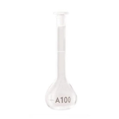 Bellco Borosil Volumetric Flask With Glass/Plastic Stopper, ASTM E288 Class A, 5 mL, 5/CS 4528-00987