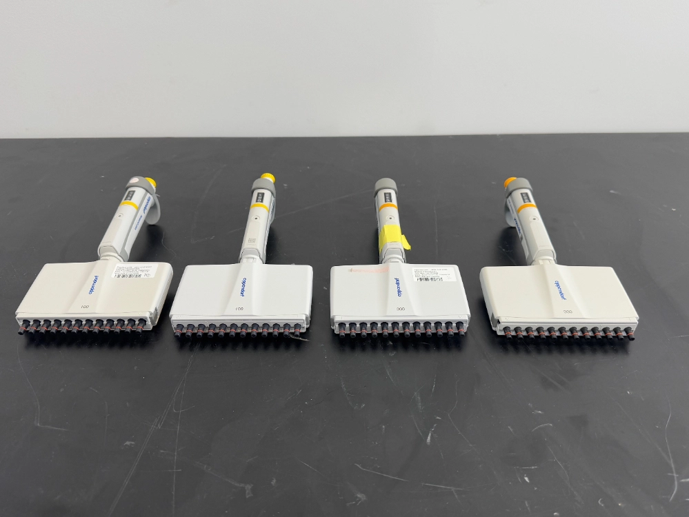 Eppendorf Research Plus Multichannel Pipettes - Quantity 4