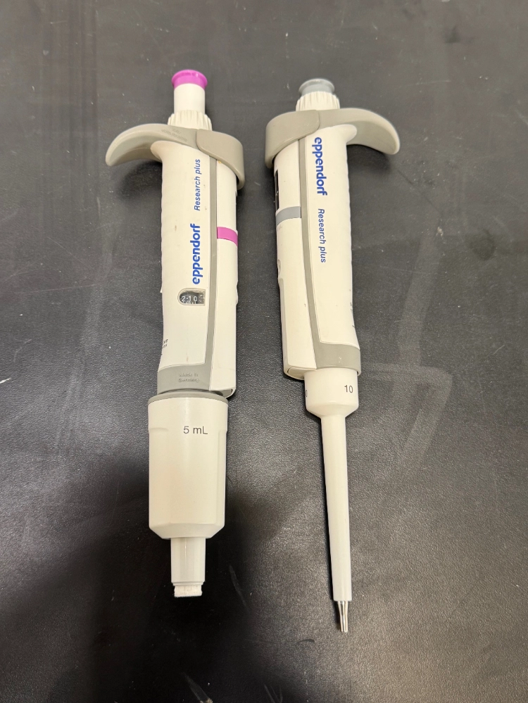 Eppendorf Research Plus Single Channel Pipettes - Quantity 2