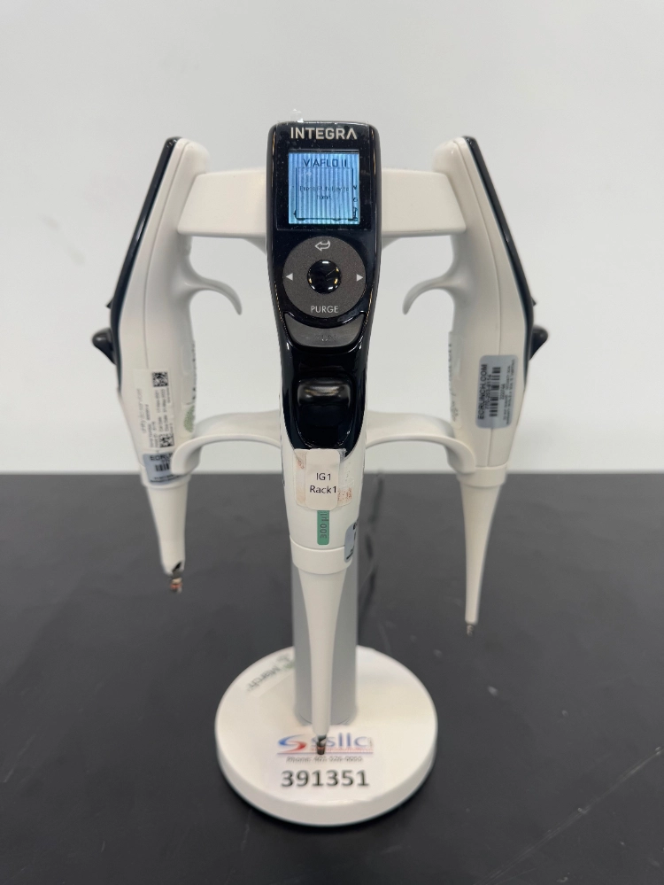 Integra Single Channel Electronic Pipettes - Quantity 4