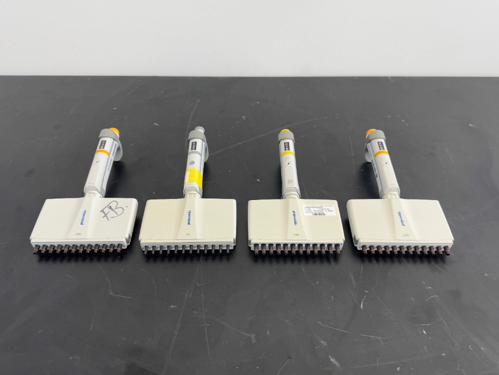 Eppendorf Research Plus Multichannel Pipettes - Quantity 4