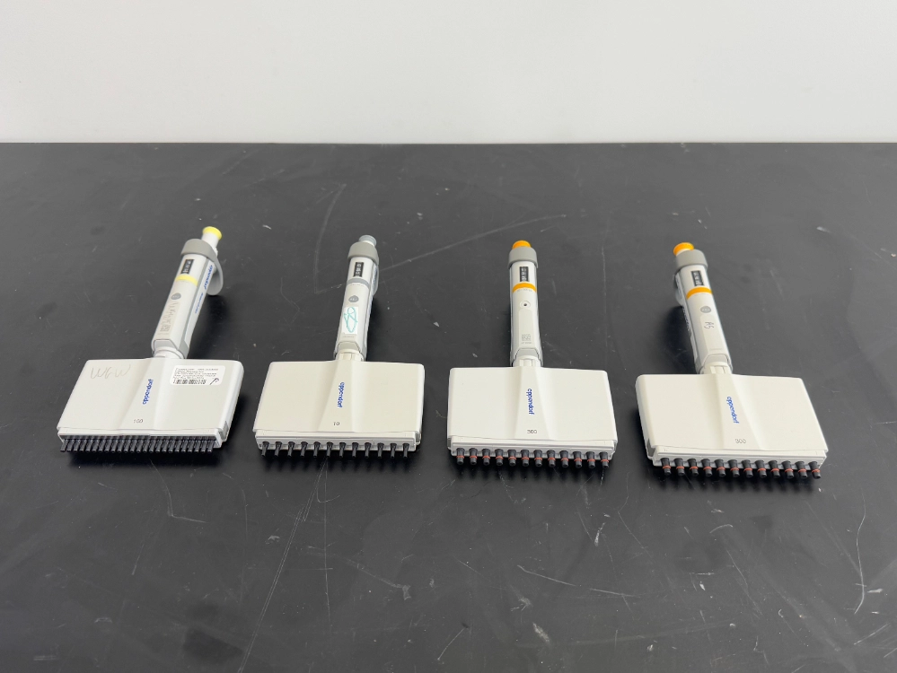 Eppendorf Research Plus Multichannel Pipettes - Quantity 4