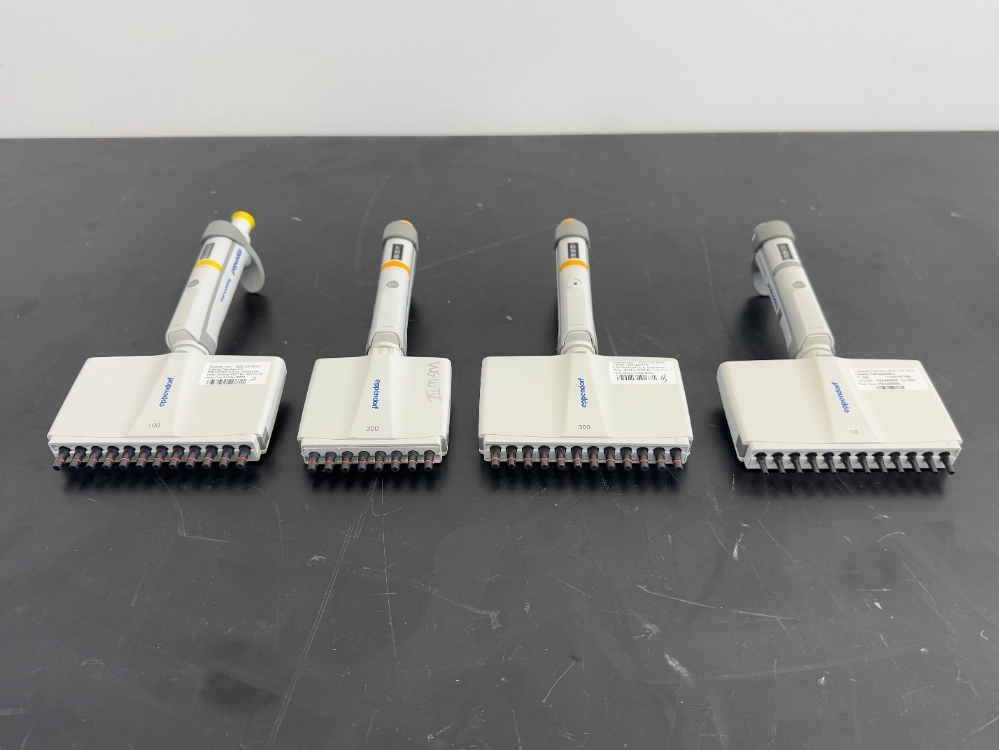 Eppendorf Research Plus Multichannel Pipettes - Quantity 4