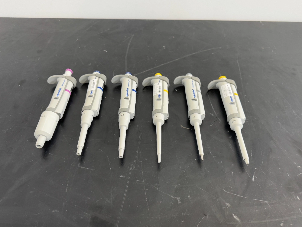 Eppendorf Research Plus Single Channel Pipettes - Quantity 6