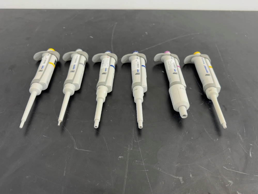 Eppendorf Research Plus Single Channel Pipettes - Quantity 6