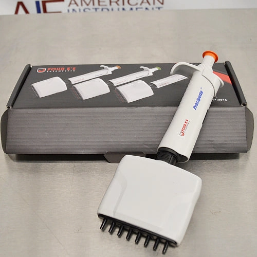 4E's USA - Precipette 8-Channel Adjustable Pipette - 0.5-10uL