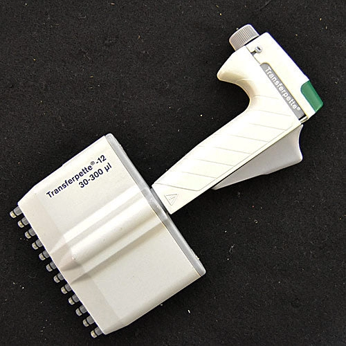 BrandTech Transferpette Pipette, 12-ch, 30-300&micro;L