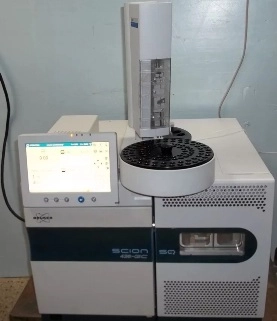 BRUKER SCION SQ SINGLE QUADRUPOLE MASS SPECTROMETER WITH 436-GAS CHROMATOGRAPH, MODEL: 436-GC, NO: B