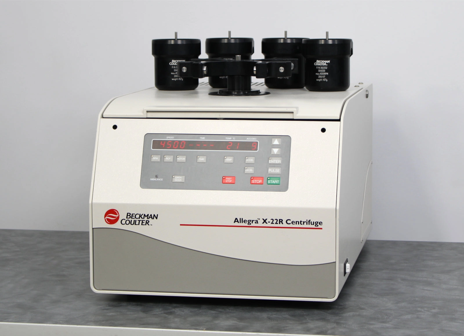 Beckman Coulter Allegra X-22R Refrigerated Benchtop Centrifuge and Rotor