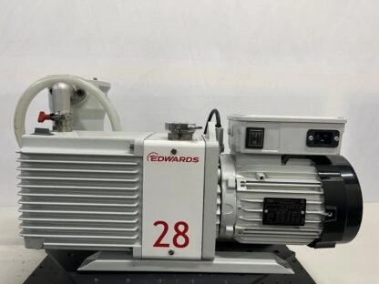 Edwards Vacuum Pump E2M28 w/ Outlet Mist Filter