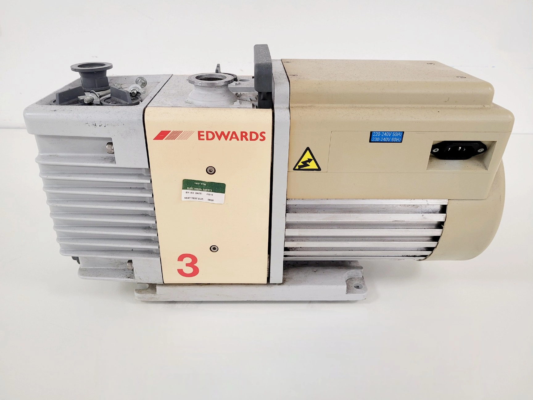 Edwards 3 RV3 Rotary Vacuum Pump Lab