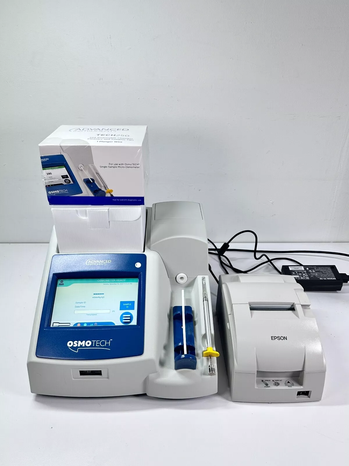 Advanced Instruments OsmoTech single-sample micro-Osmometer w/ printer Warranty