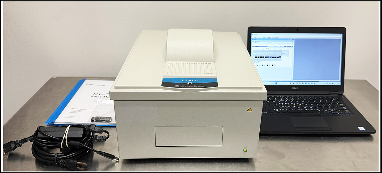 Molecular Devices LMax II Luminometer Luminescence Microplate Reader w WARRANTY