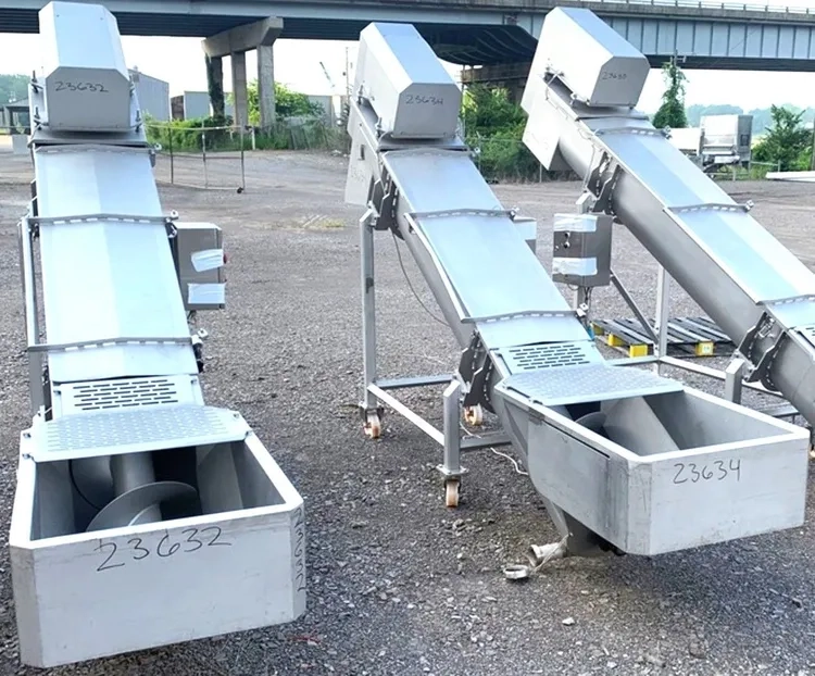 Magurit Sanitary Stainless Steel Screw Conveyors