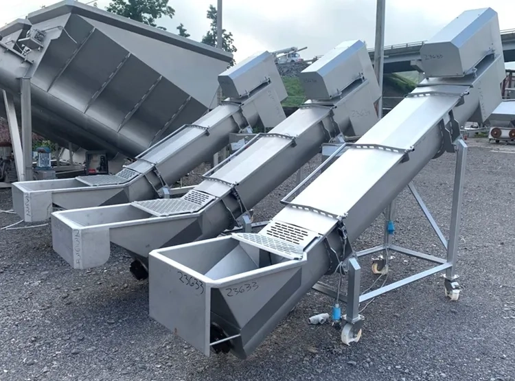 Magurit Sanitary Stainless Steel Screw Conveyors