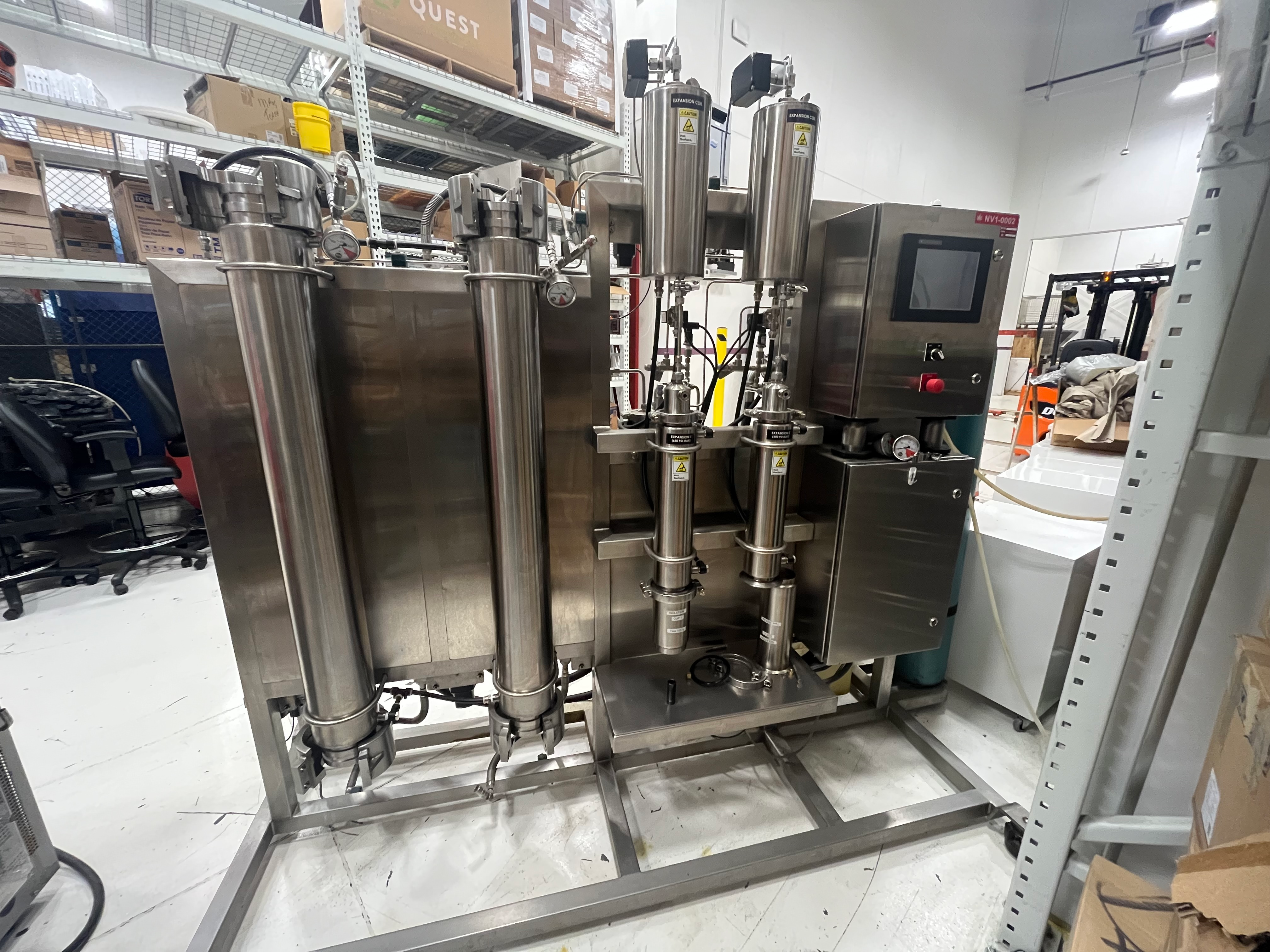 Isolate Extraction System (IES) CLOSED LOOP LIQUID SUPER CRITICAL CO2 EXTRACTOR