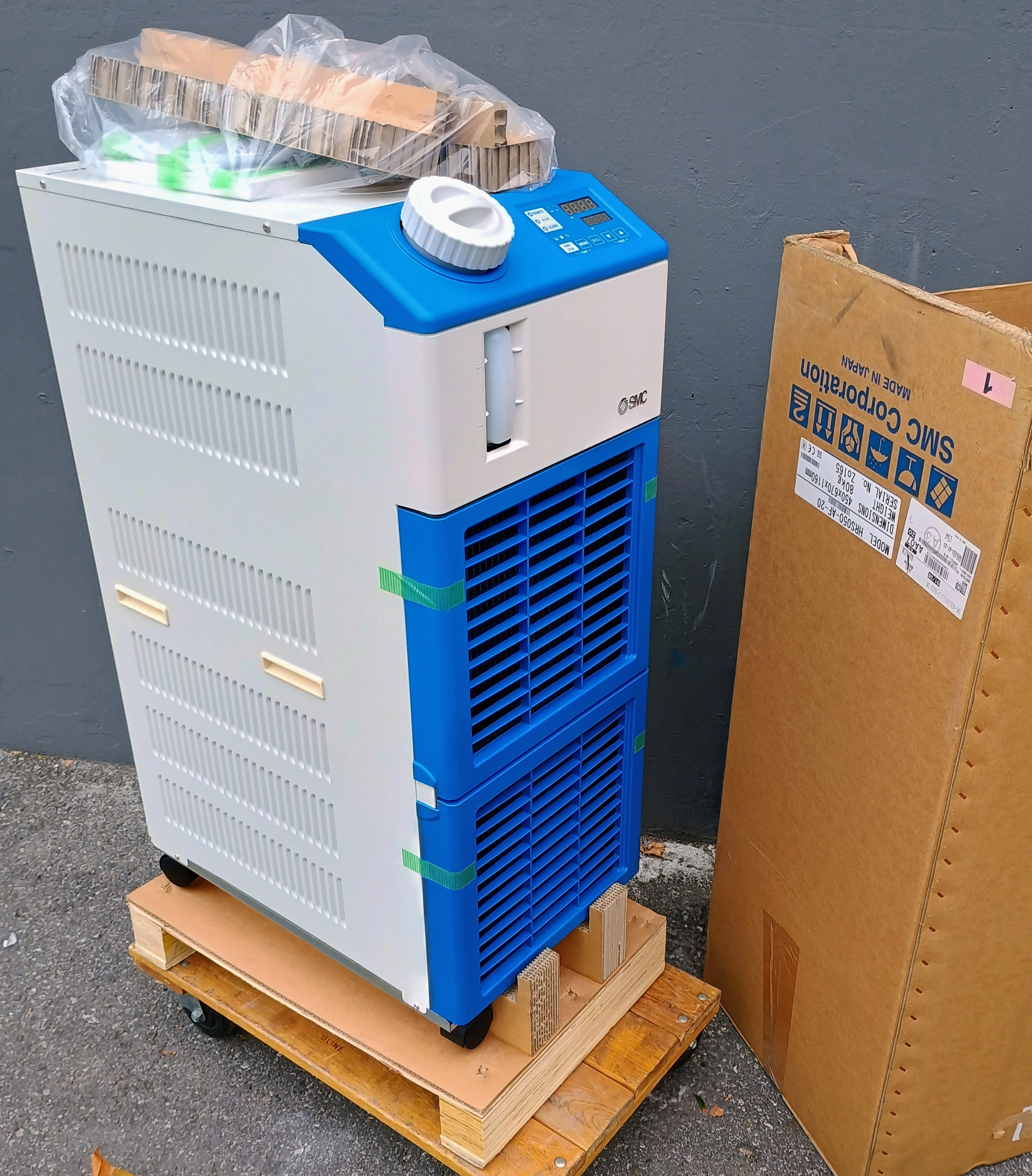 SMC HRS050-AF-20 Air Cooled Thermo Chiller