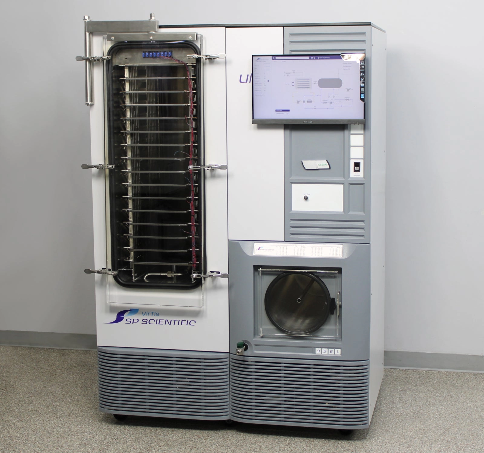 SP VirTis 35L Ultra EL-85&deg; Stoppering Freeze Dryer with PC and Lyos 2.0