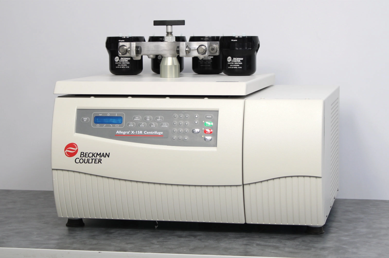 Beckman Coulter Allegra X-15R Refrigerated Benchtop Centrifuge 392932 with Rotor