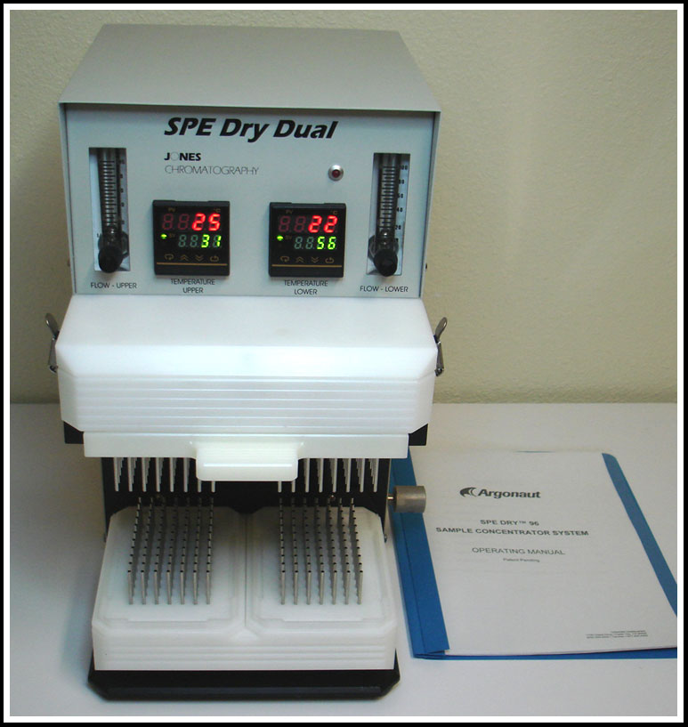 Agornaut Biotage Spe-Dry Dual 96 Microplate Evaporator Concentrator w WARRANTY